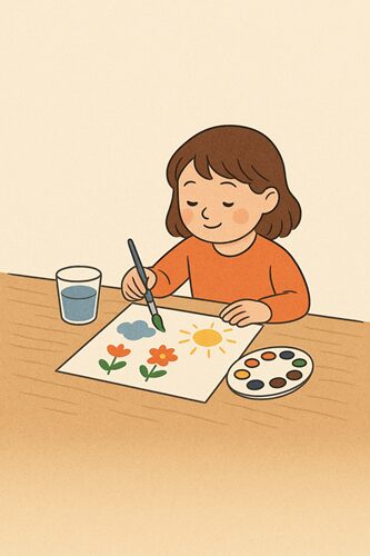 아이의 미술 재능, 칭찬보다 중요한 육아법