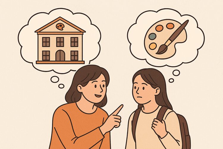 예고 진학과 입시학원, 미술 진로 설계 방향