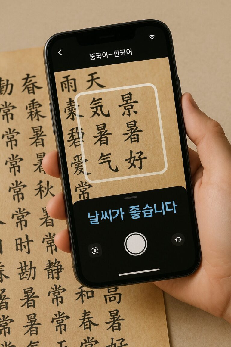 한자 번역기 카메라